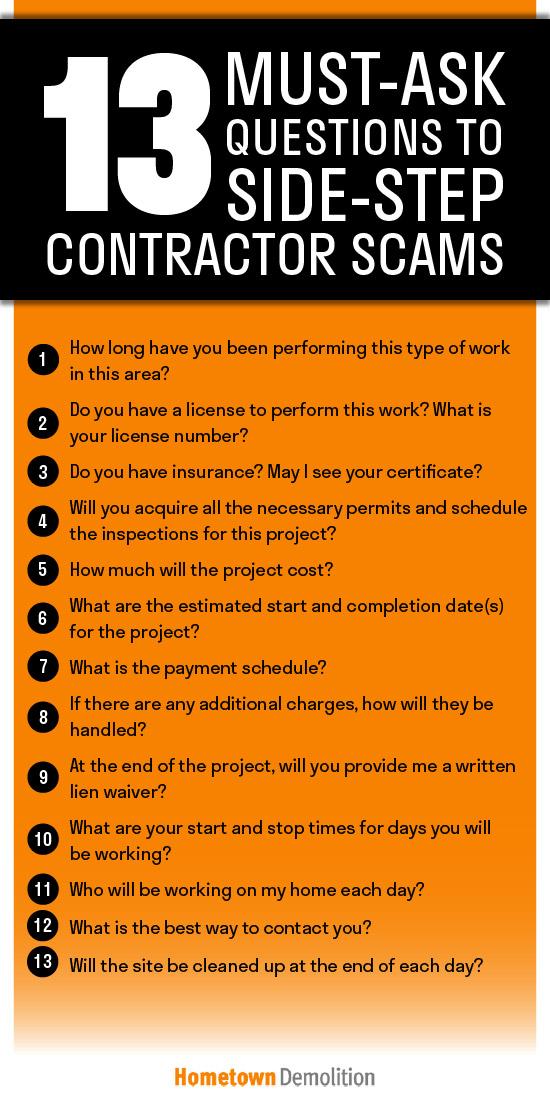Ensuring Quality: Questions to Ask Before Hiring a ⁢Contractor